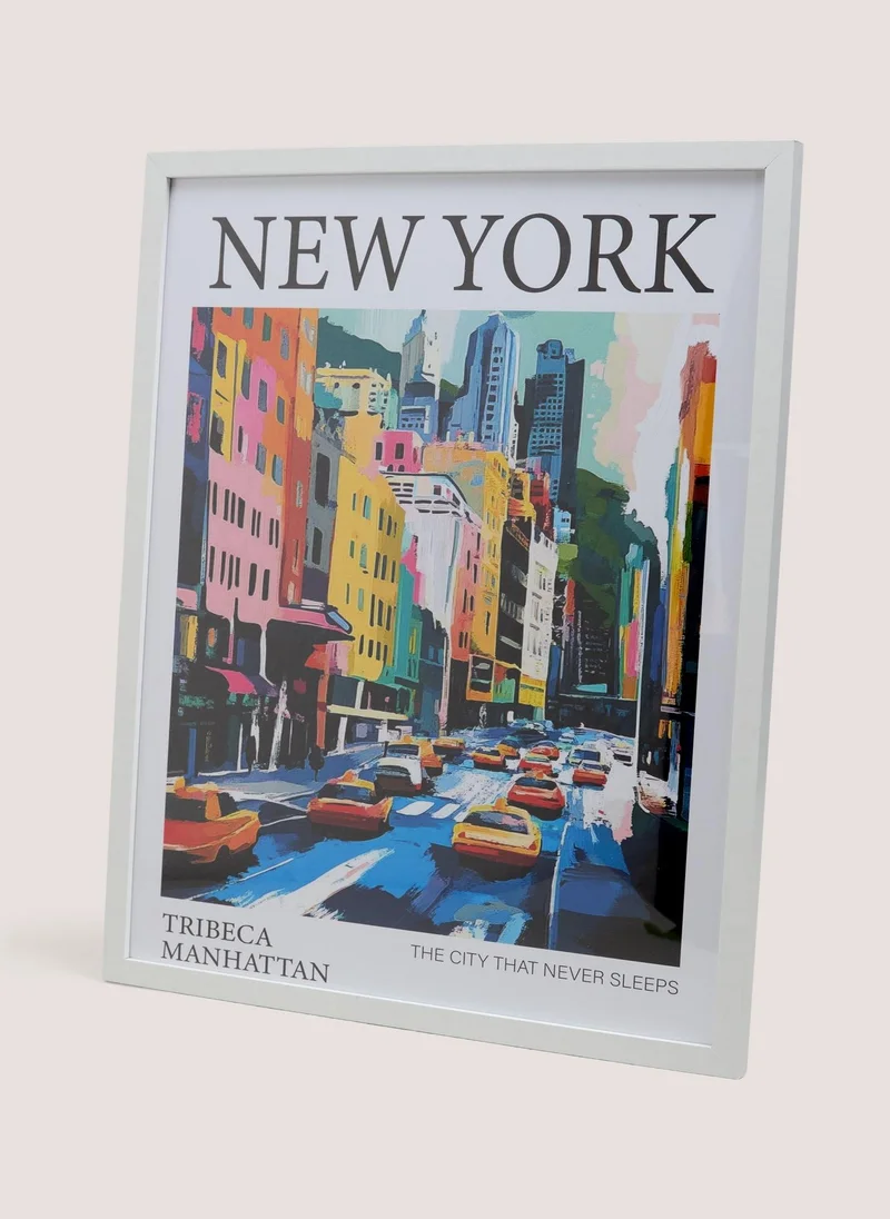 Matalan New York Wall Art Multi